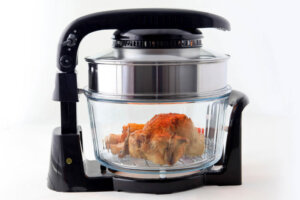 electric cooker with chicken